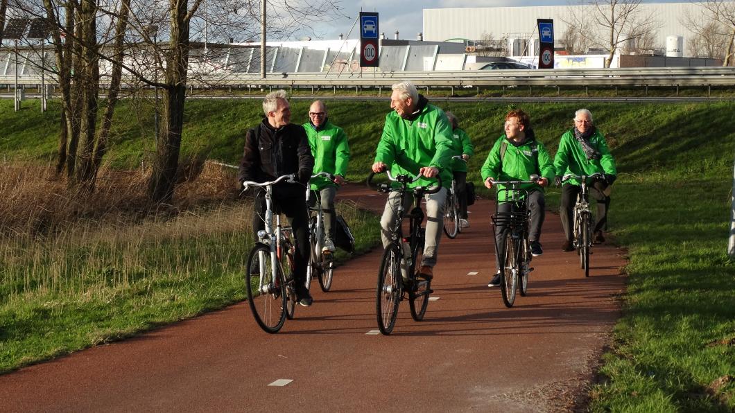 Gesprek fietssnelpaden