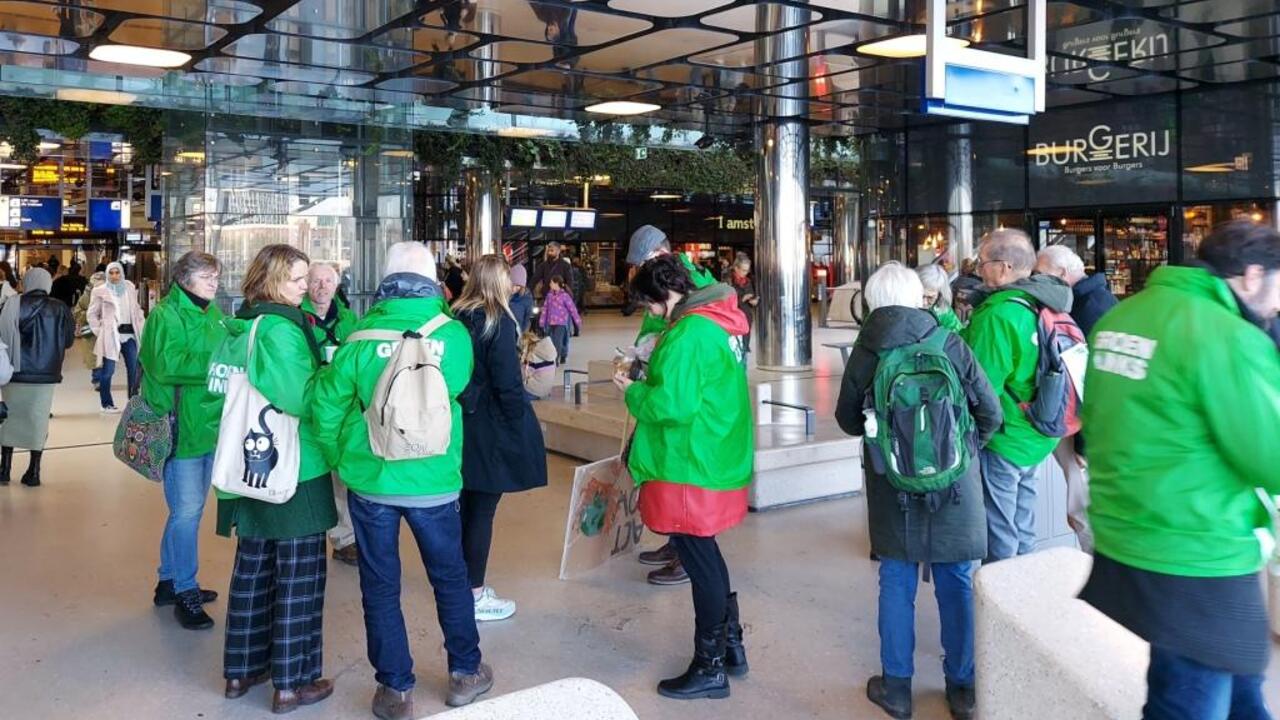 Koffie op Amsterdam CS